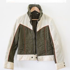 Retro Vintage Spring Ski Jacket